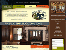 Tablet Screenshot of ironstoneinc.com